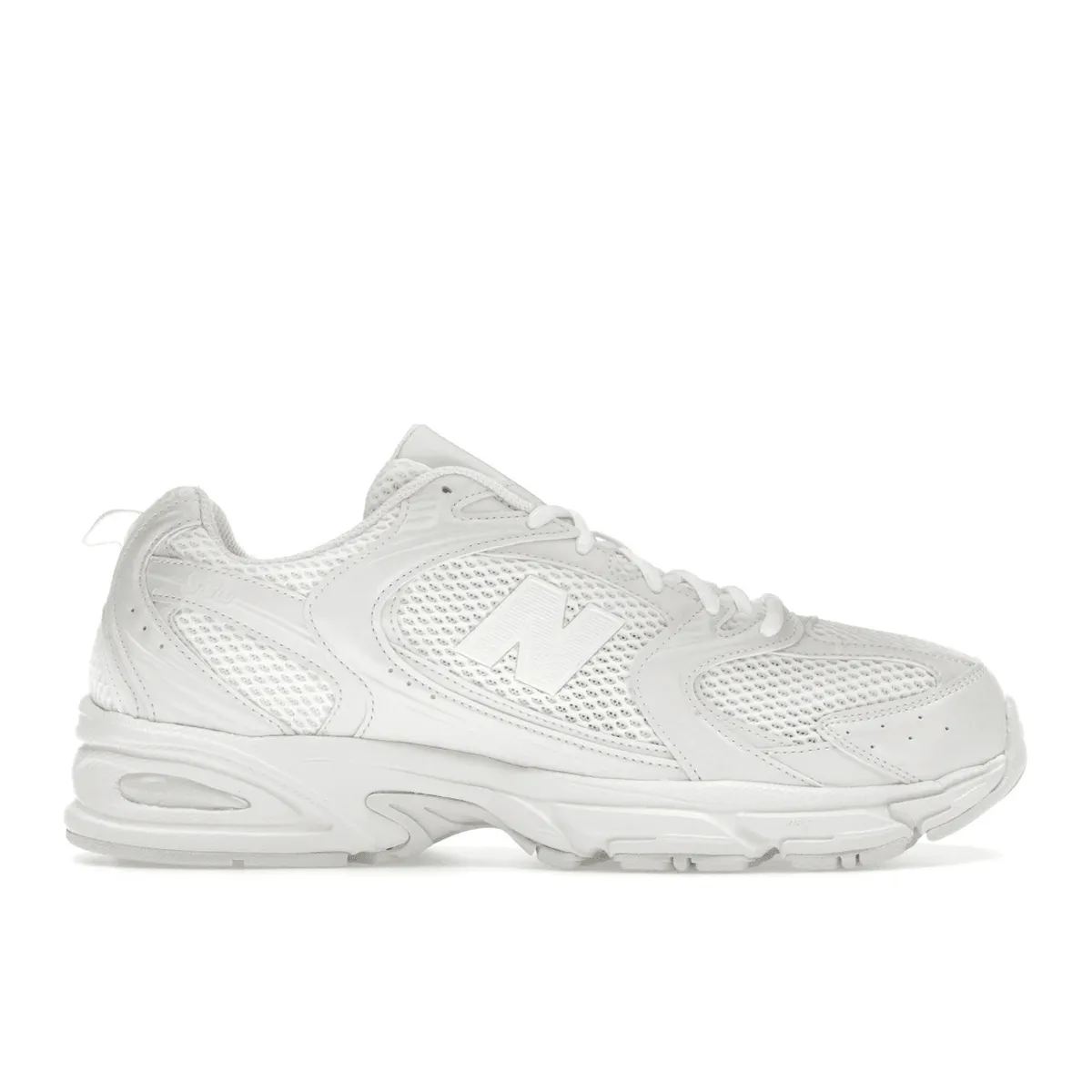 New Balance 530 Triple White Run Fast Smooth Outsole