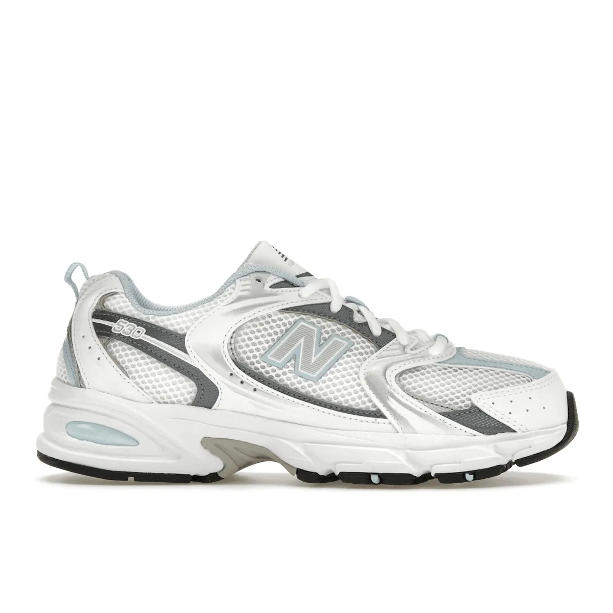 Foot Contouring Neutral Stability Base New Balance 530 White Light Chrome Blue