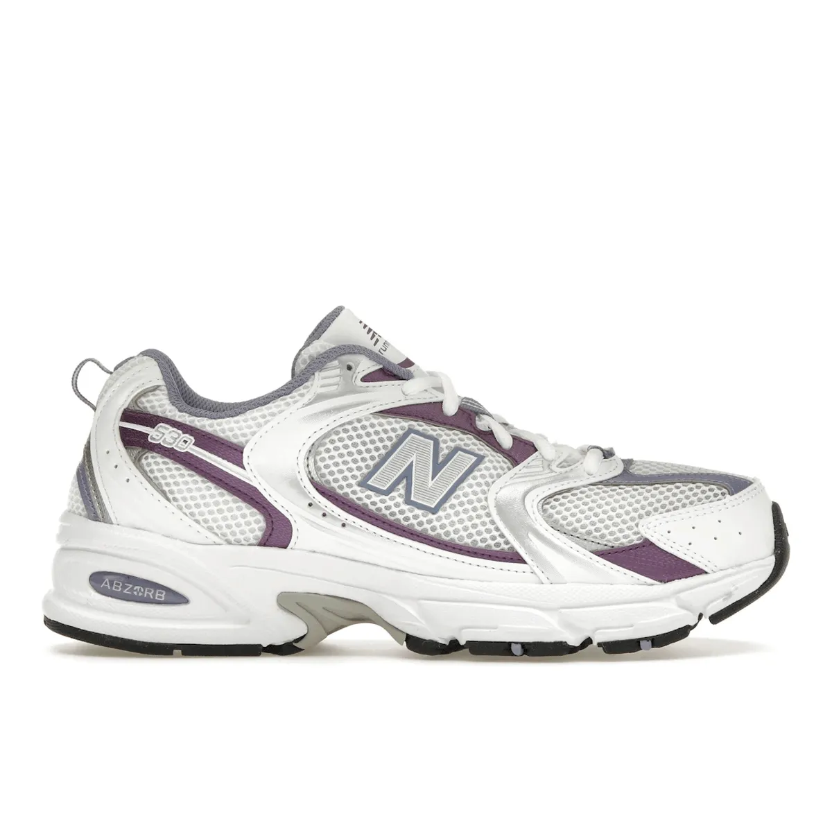 New Balance 530 White Violet Airflow Chamber
