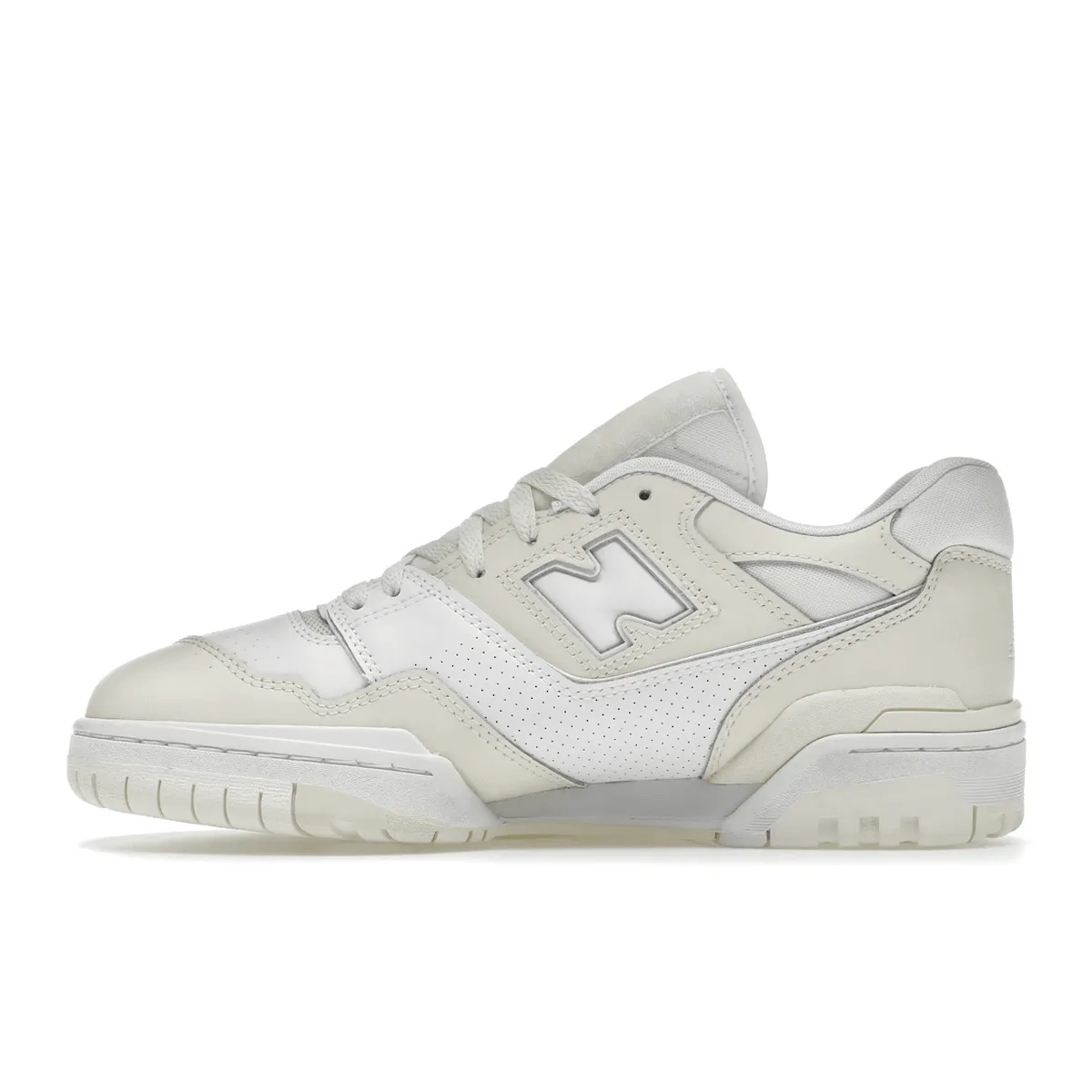 New Balance 550 Cream White Compact Build Neutral Tones