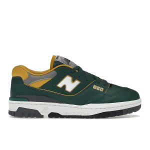 New Balance 550 Dark Green Gold Work Out