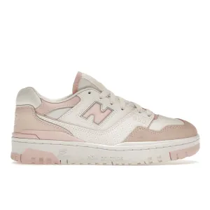 New Balance 550 White Pink waterproof membrane Clean Texture