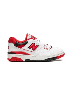 New Balance 550 White Red shoe sizing improvement
