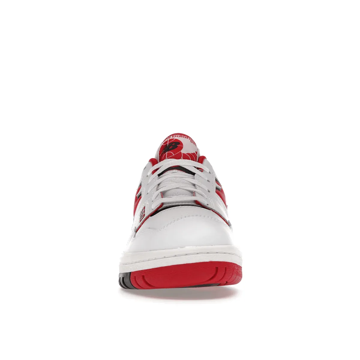 Dynamic Traction Outsoles Seamless Upper Design New Balance 550 White Red