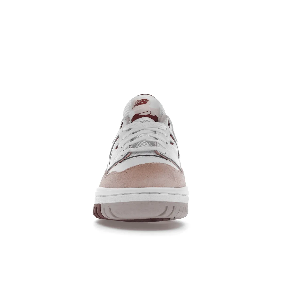 Lightweight Knit Fabric Unisex style New Balance 550 White Scarlet