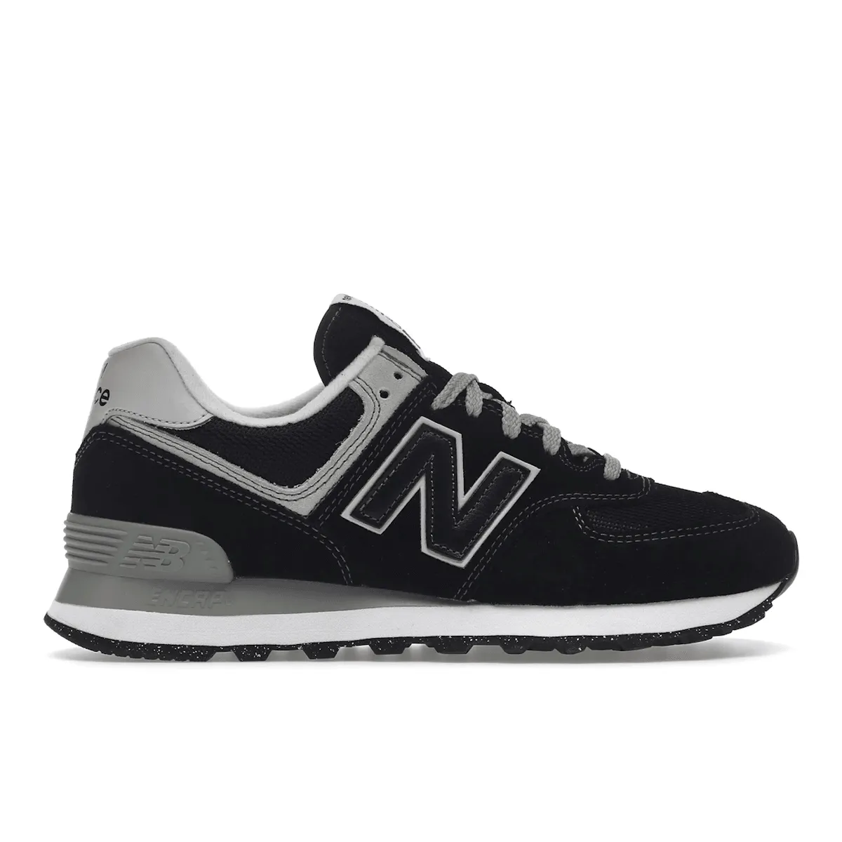 New Balance 574 Black White Modern Cushioning Classic Fit