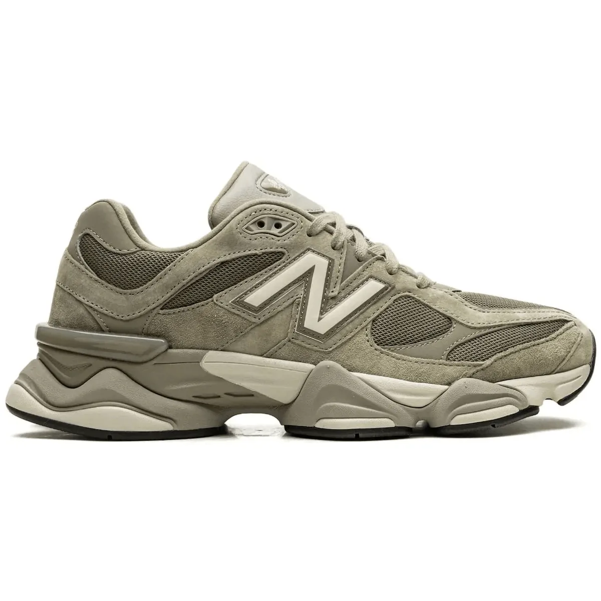 New Balance 9060 Covert Green Dark Stoneware Maximum arch Move All Day