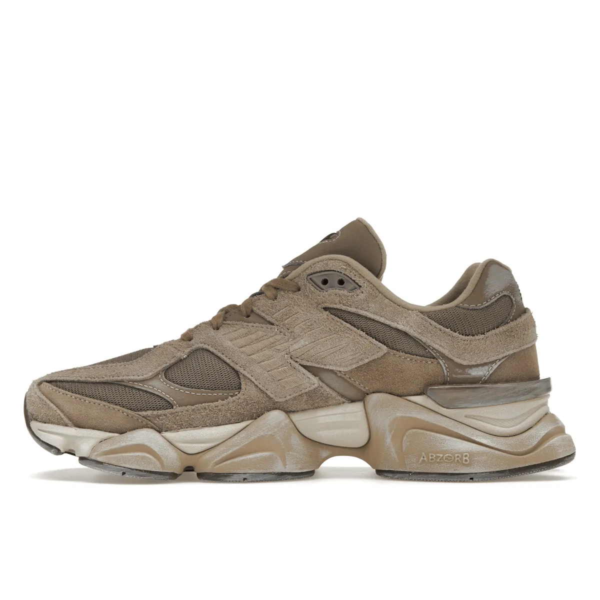Durable Synthetic Thermal Regulating Lining New Balance 9060 Mushroom