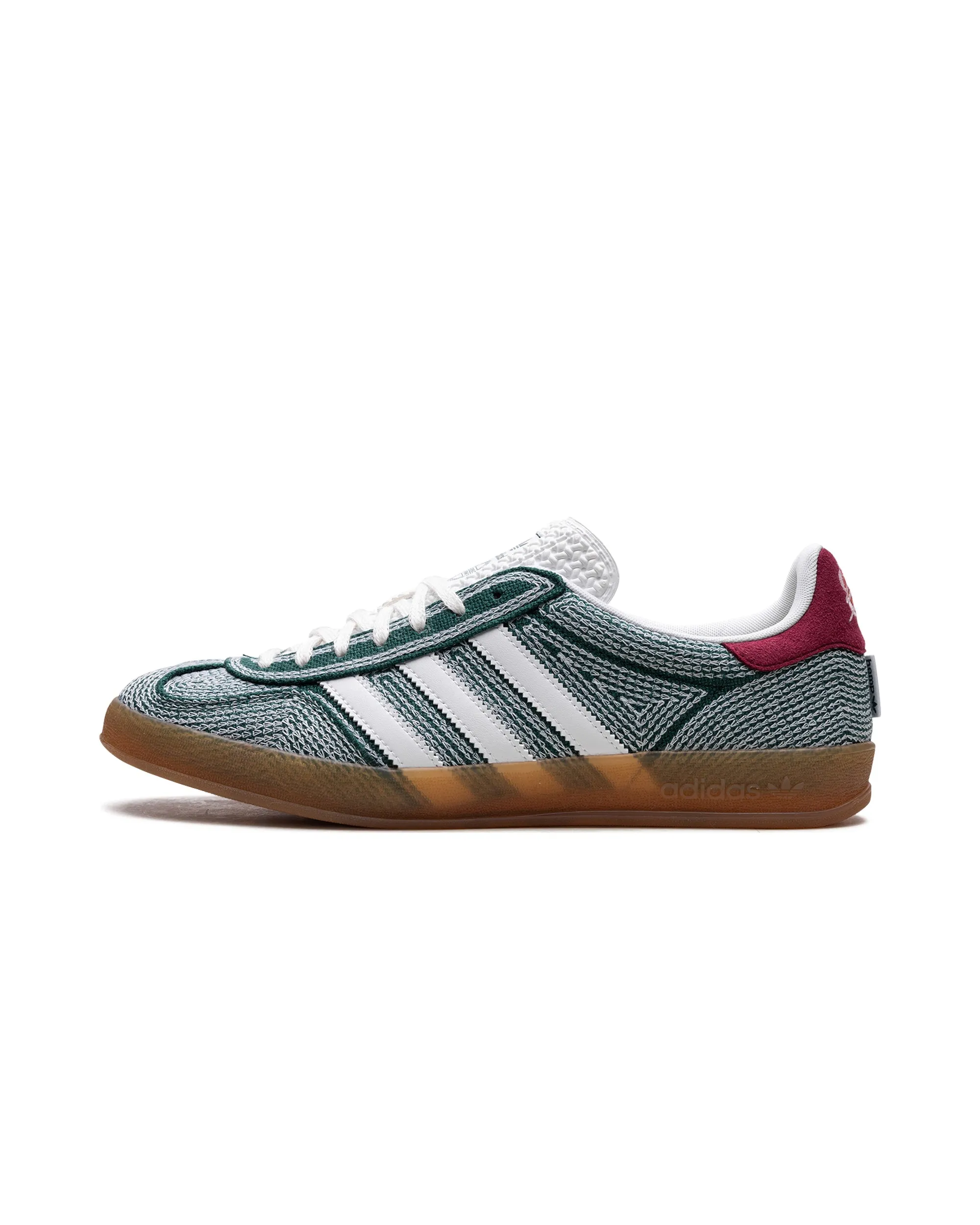 adidas Gazelle Indoor Sean Wotherspoon Hemp Green Stretch Fabric Breathable Lining