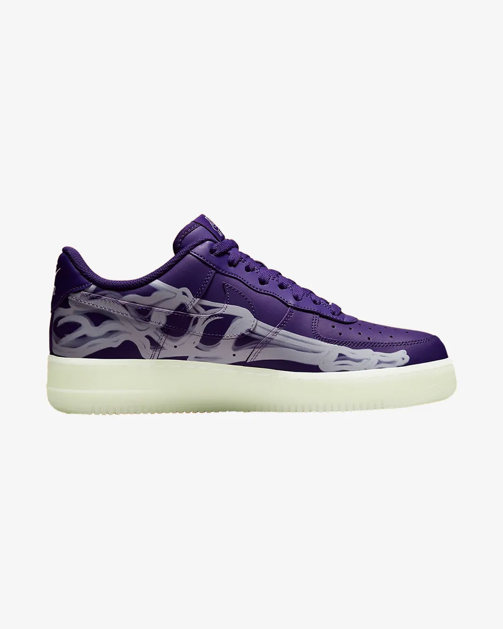 NIKE AIR FORCE1 LOW HALLOWEEN PURPLE SKELETON Step Friendly Stay Stylish