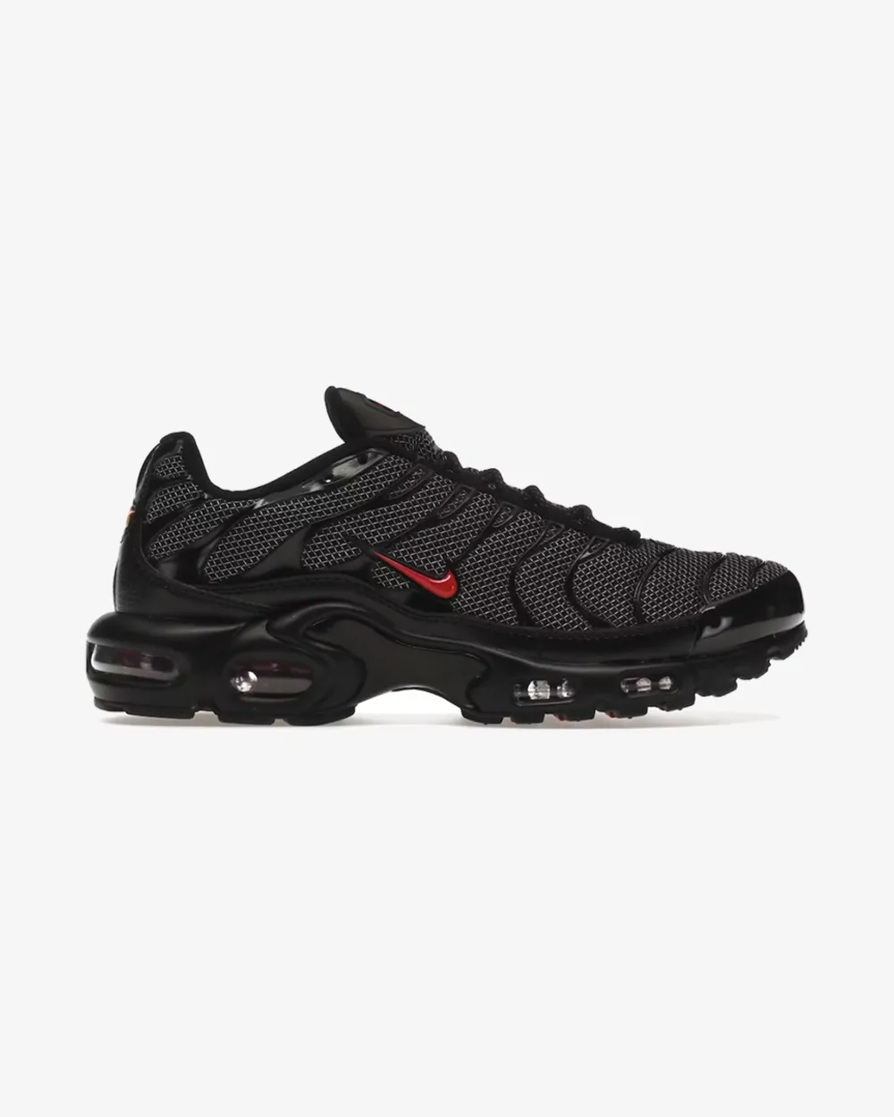 Feel Flex Trendy Daily NIKE AIR MAX PLUS TN METAL MESH BLACK RED