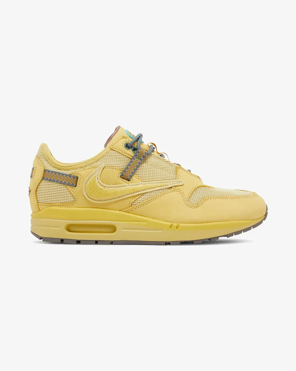 Valley Run Outdoor Use NIKE AIR MAX1 TRAVIS SCOTT CACTUS JACK SATURN GOLD