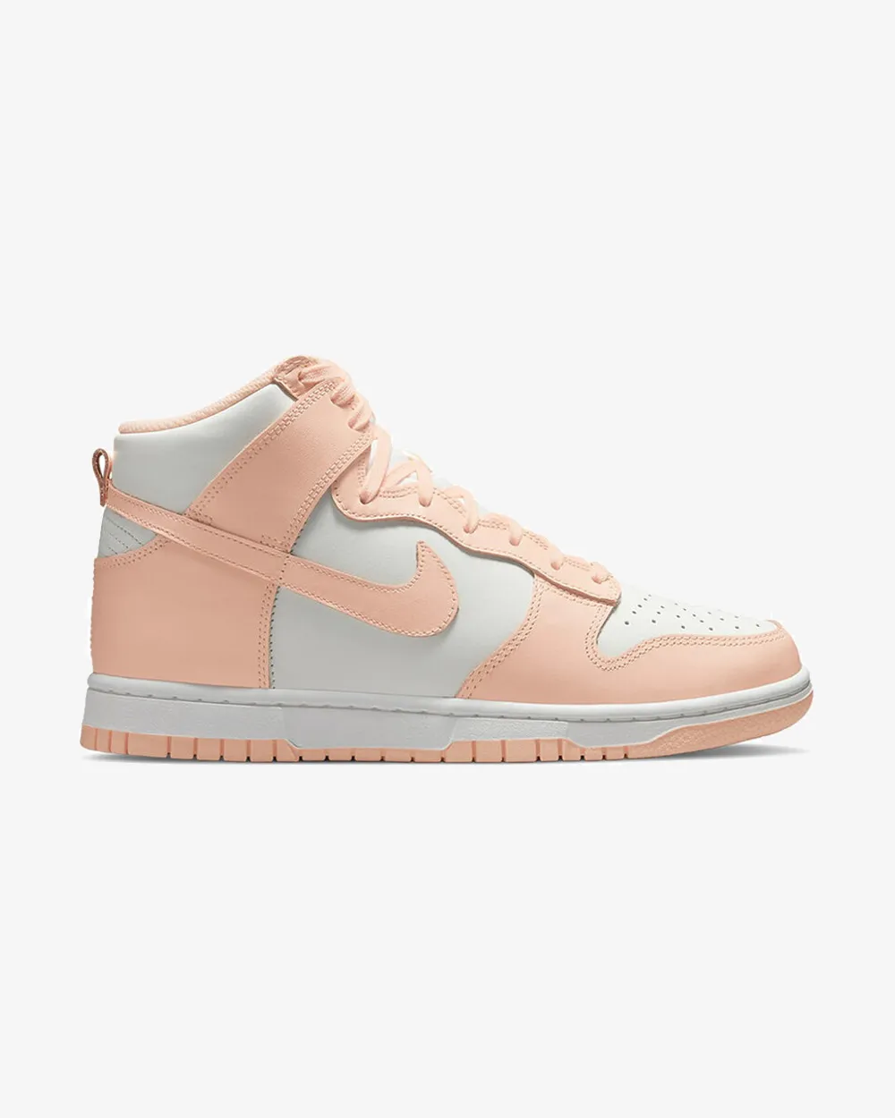 Practical Use Breath Mesh NIKE DUNK HIGH SAIL CRIMSON TINT