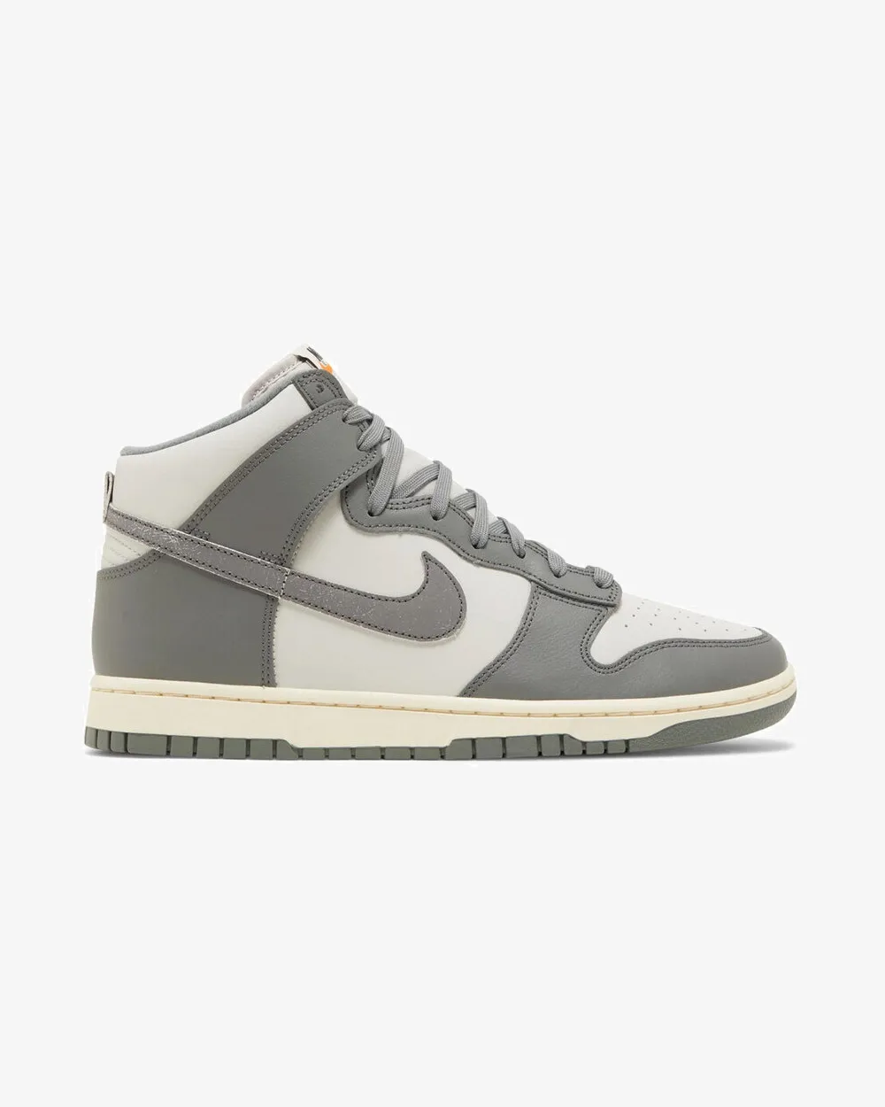 Pure Fit NIKE DUNK HIGH VINTAGE LIGHT BONE GREY