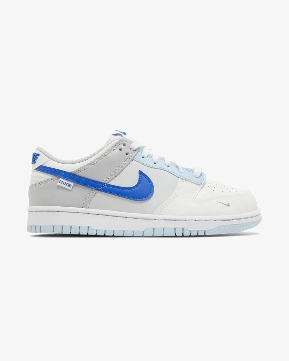 Toe Protection Cushioned Midsole NIKE DUNK LOW GS IVORY HYPER ROYAL WHITE 2022