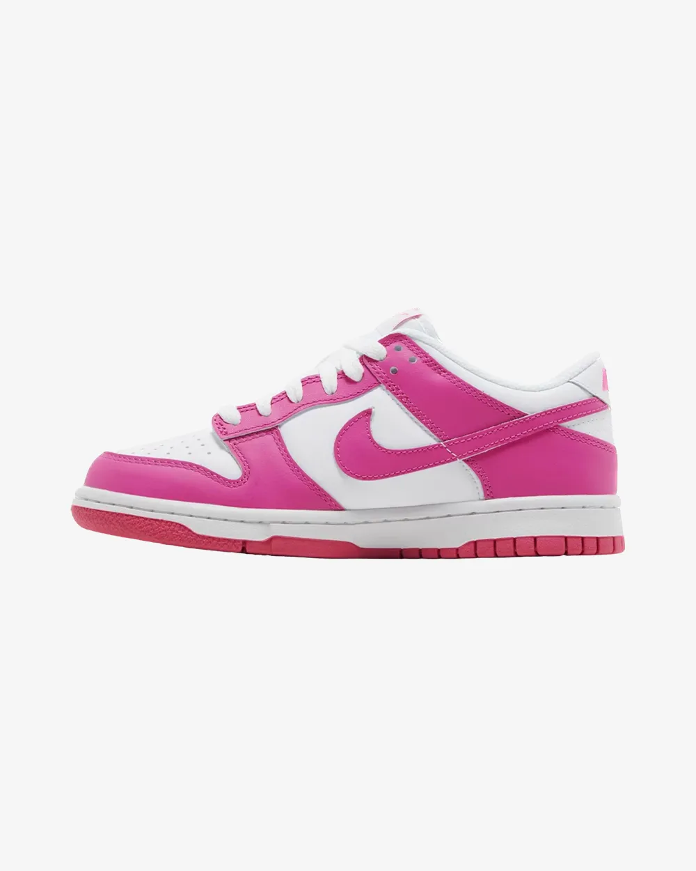 Modern NIKE DUNK LOW LASER FUCHSIA GS