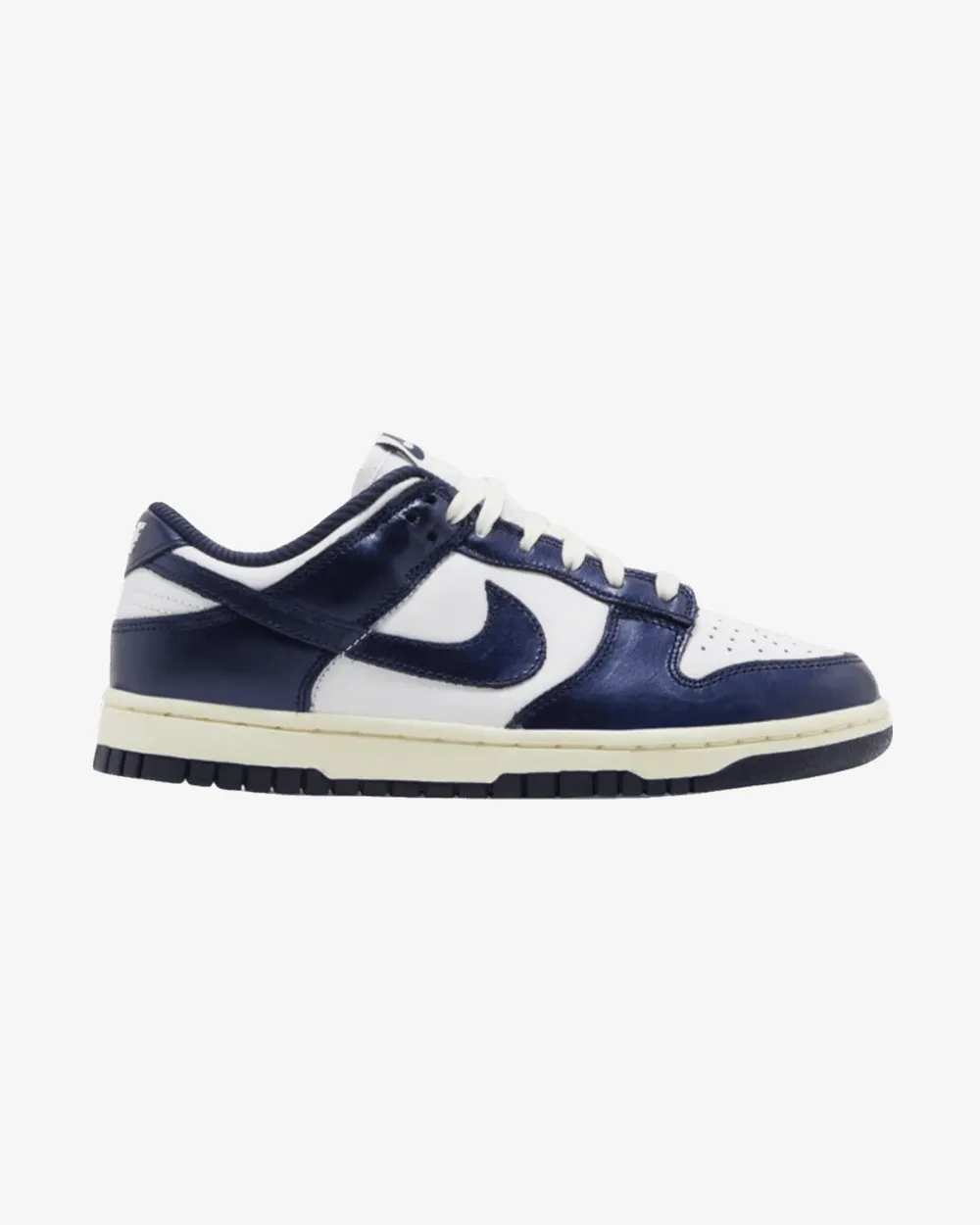 NIKE DUNK LOW PRM WMNS VINTAGE NAVY All-Purpose Footwear Cozy Lining