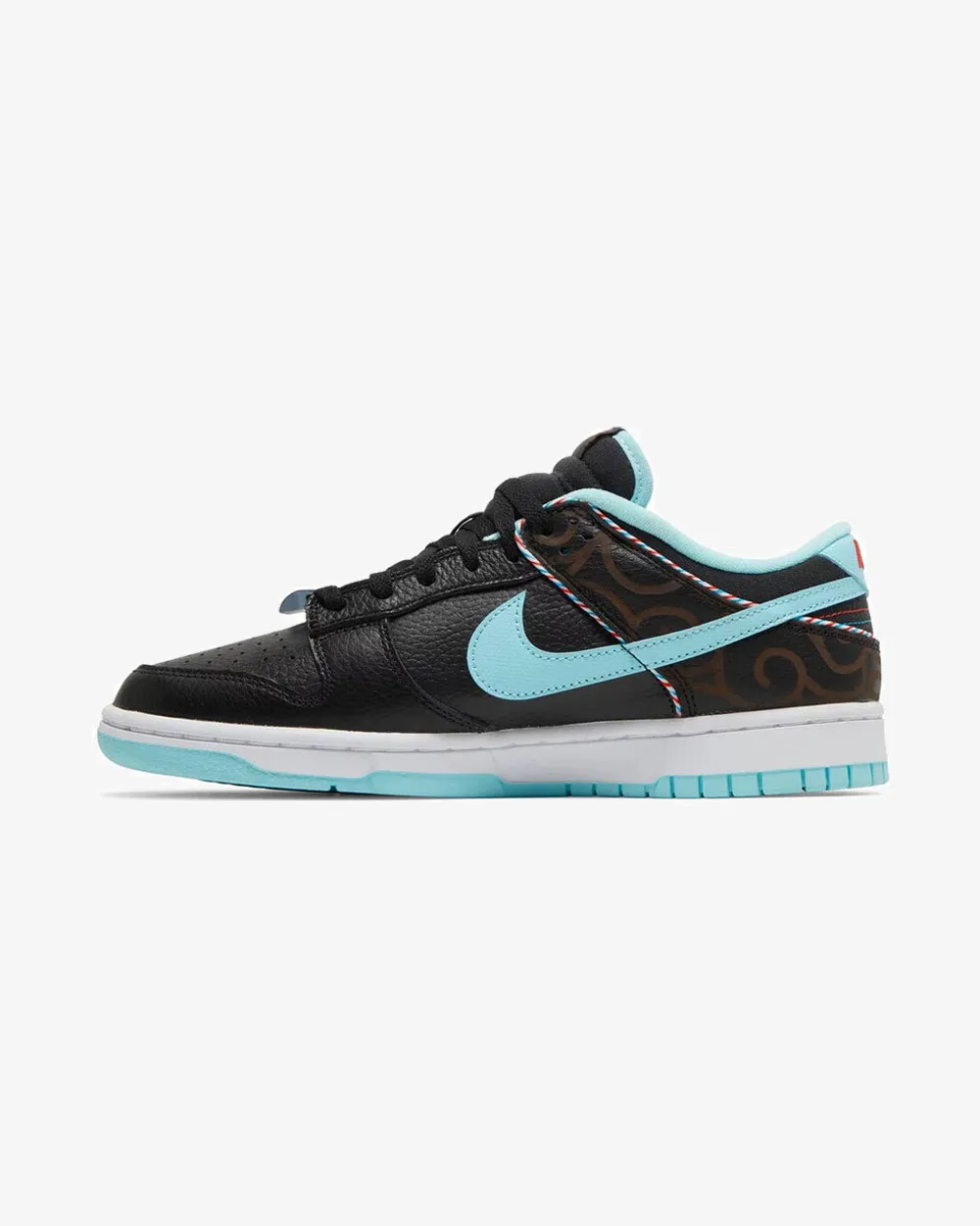 Daily Ready Soft Footbed NIKE DUNK LOW RETRO BARBERSHOP BLACK