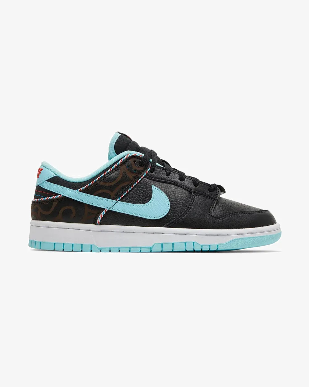 City Explorer Relax Motion NIKE DUNK LOW RETRO BARBERSHOP BLACK