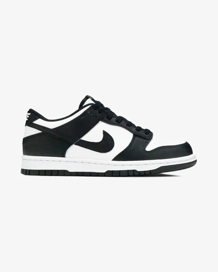 mom style mesh ventilation NIKE DUNK LOW RETRO GS PANDA WHITE BLACK 2021