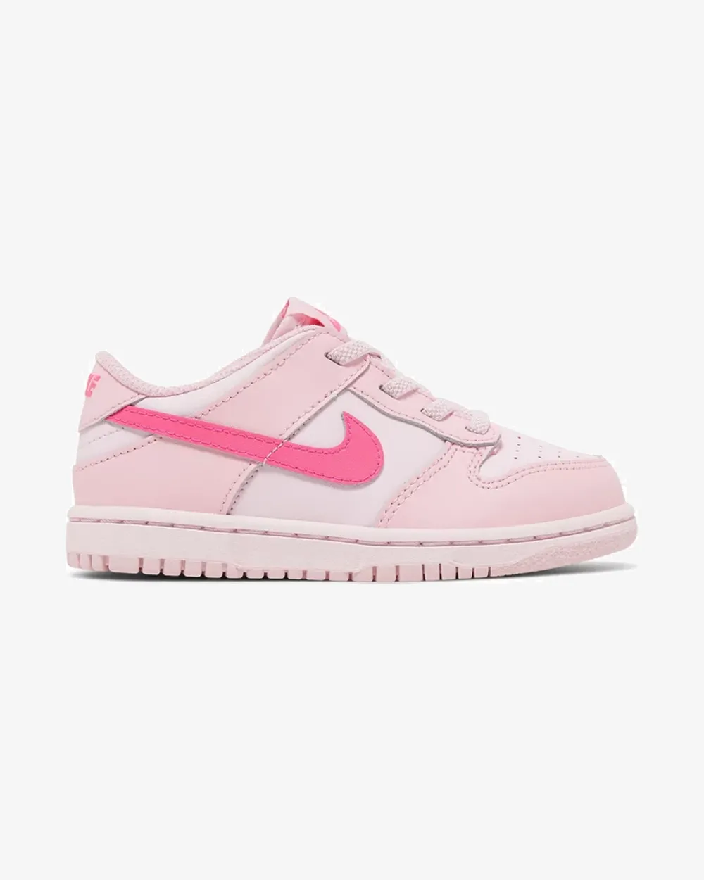Non Marking Day-Long Wear NIKE DUNK LOW TD TRIPLE PINK