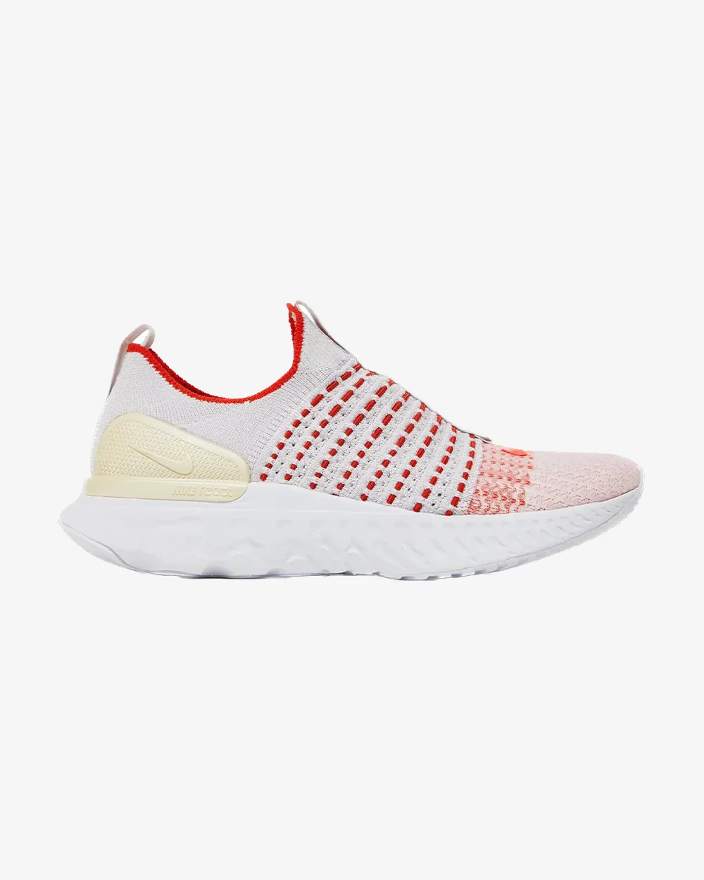 Street Day Adult Wear NIKE REACT PHANTOM RUN FLYKNIT 2 WOMEN VAST GREY ORANGE
