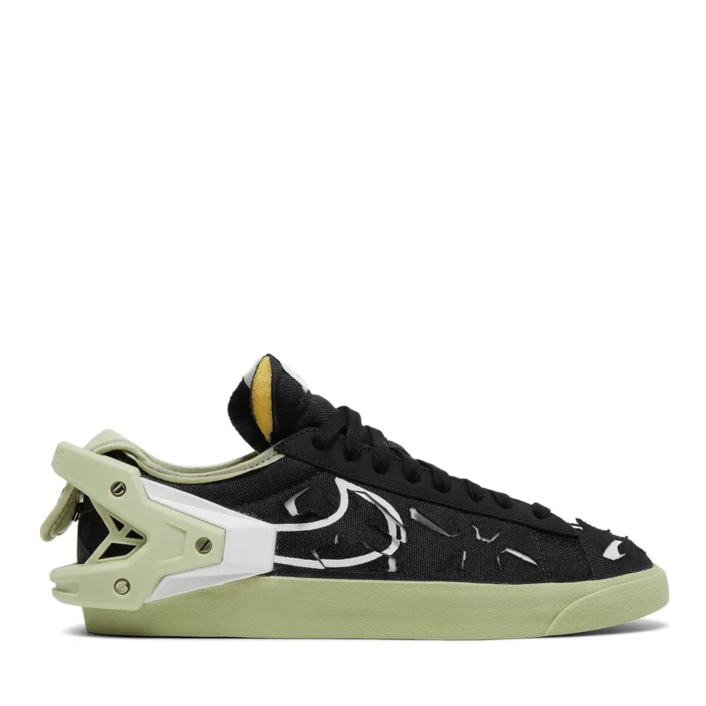 NIKE X ACRONYM BLAZER LOW BLACK OLIVE AURA (NEW) Weekend Chill On Move