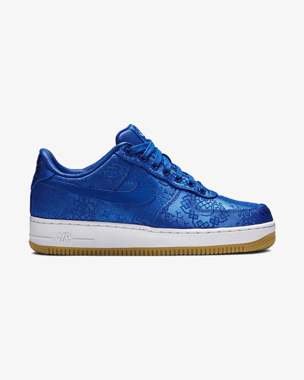 slim cut Moist Dry NIKE X CLOT AIR FORCE1 BLUE SILK