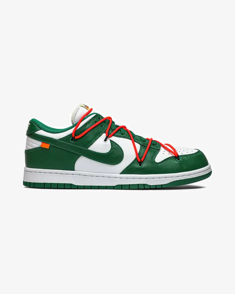 NIKE X OFF WHITE DUNK LOW PINE GREEN Wedges Easy Hike