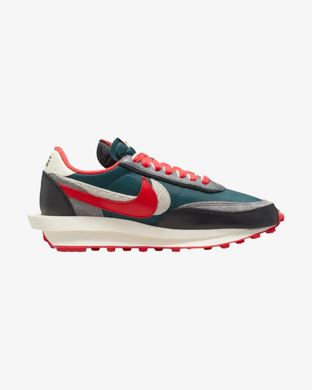 Feel Fresh NIKE X SACAI LD WAFFLE UNDERCOVER MIDNIGHT SPRUCE UNIVERSITY RED
