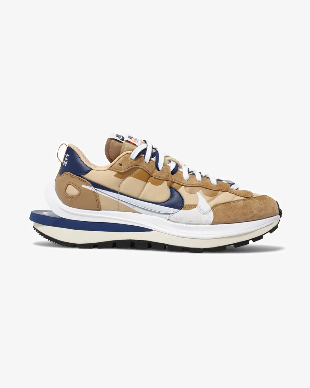 NIKE X SACAI VAPORWAFFLE SESAME BLUE VOID Toe Protection School Style