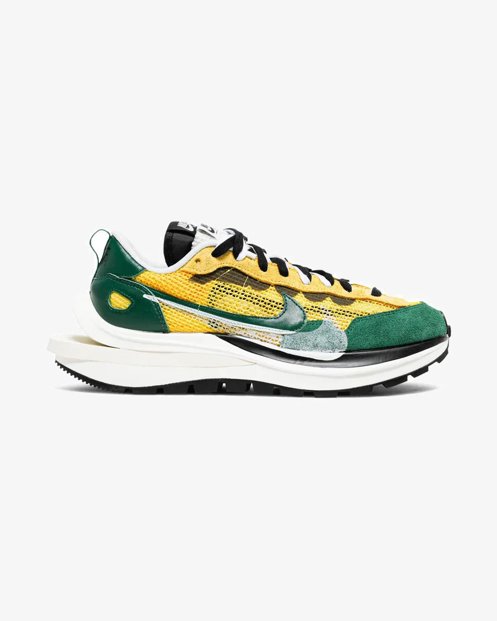 NIKE X SACAI VAPORWAFFLE TOUR YELLOW STADIUM GREEN Date Outfit