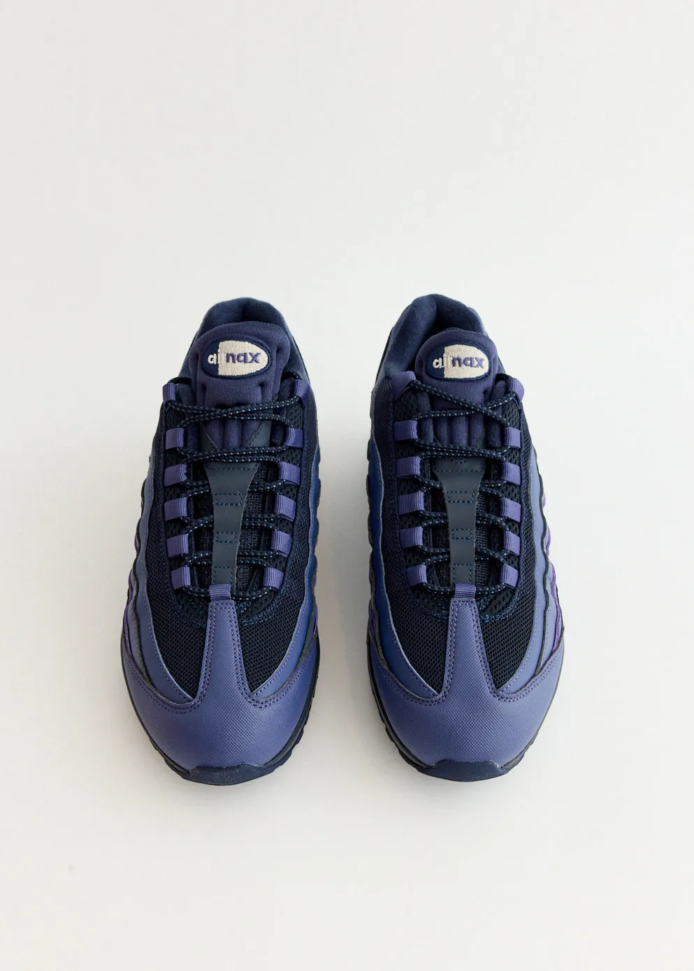 Air Max 95 OG 'Sanded Purple' Sneakers tennis players' agility buckle - closure