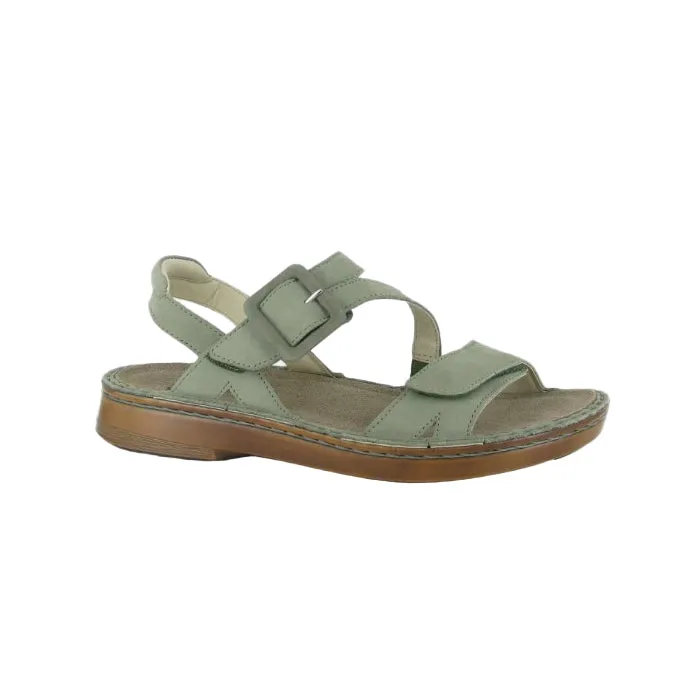 Cloud Feel Leather Upper Womens Naot Castelo in Sage