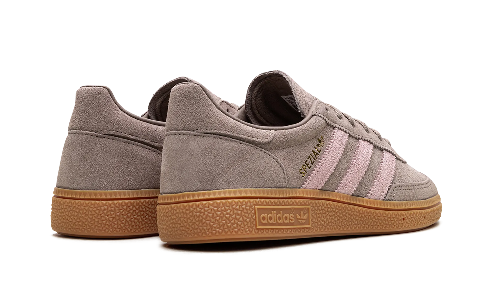 Fast Ride Leather Upper Handball Spezial WMNS "Chalky Brown Clear Pink"