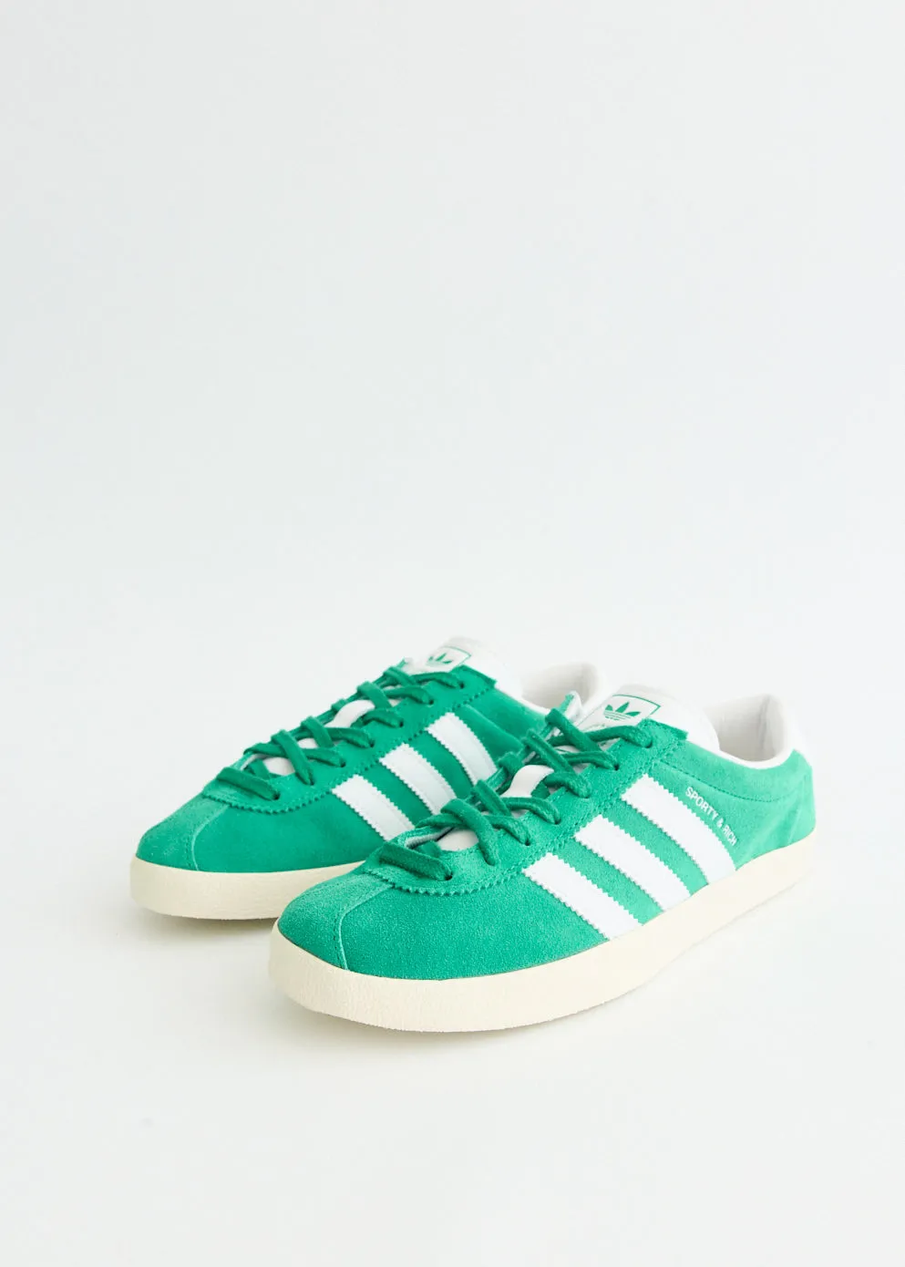 Stay Fresh x Sporty & Rich Blanc 'Court Green' Sneakers