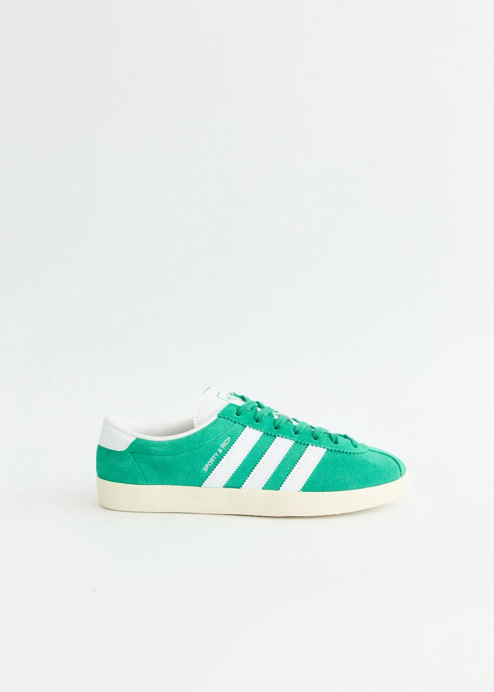 Cushion Feel x Sporty & Rich Blanc 'Court Green' Sneakers