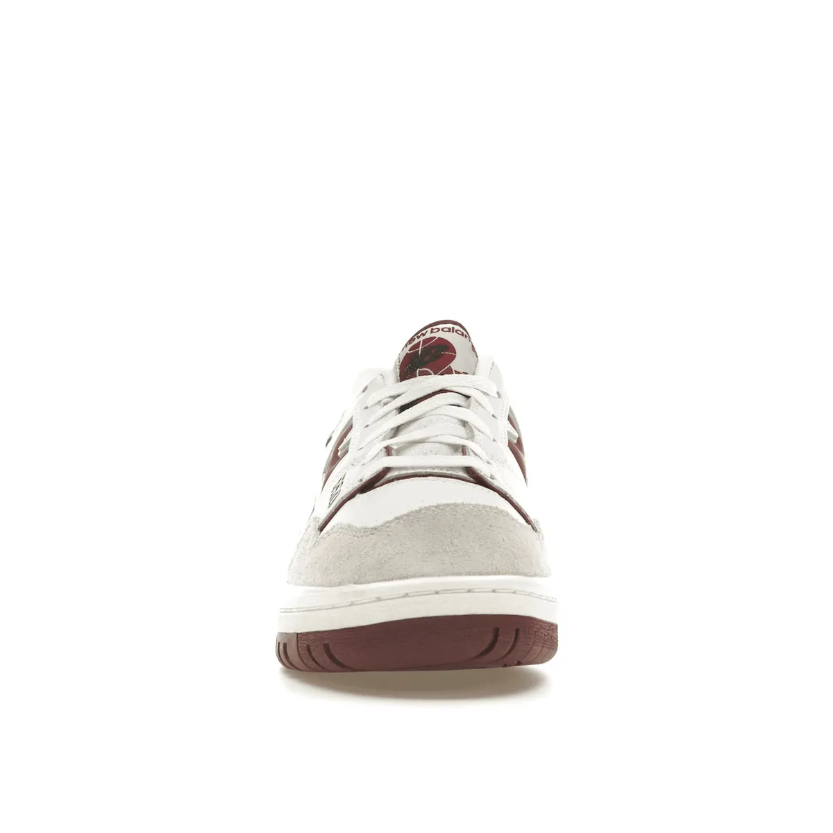 New Balance 550 Sea Salt Burgundy Durable Outsole Construction Elevated shock absorption