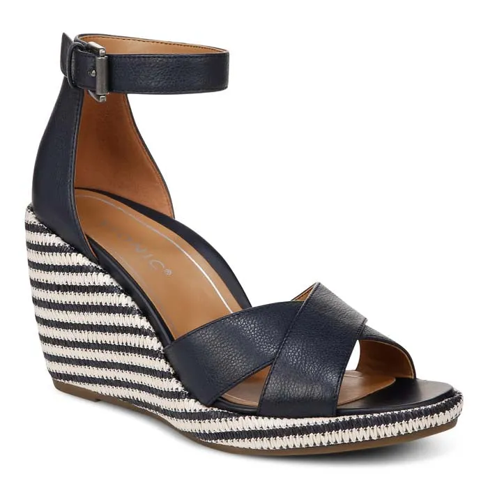 Womens Vionic Marina in Navy Summer Footwear Essentials Cushioned Insole