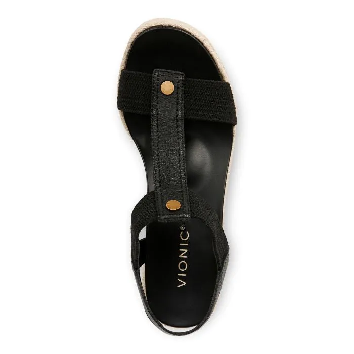 Fashionable And Functional Garden Walk Womens Vionic Calera in Black