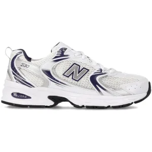 Pressure Zoned Cushioning Walking   Friendly New Balance 530 White Navy