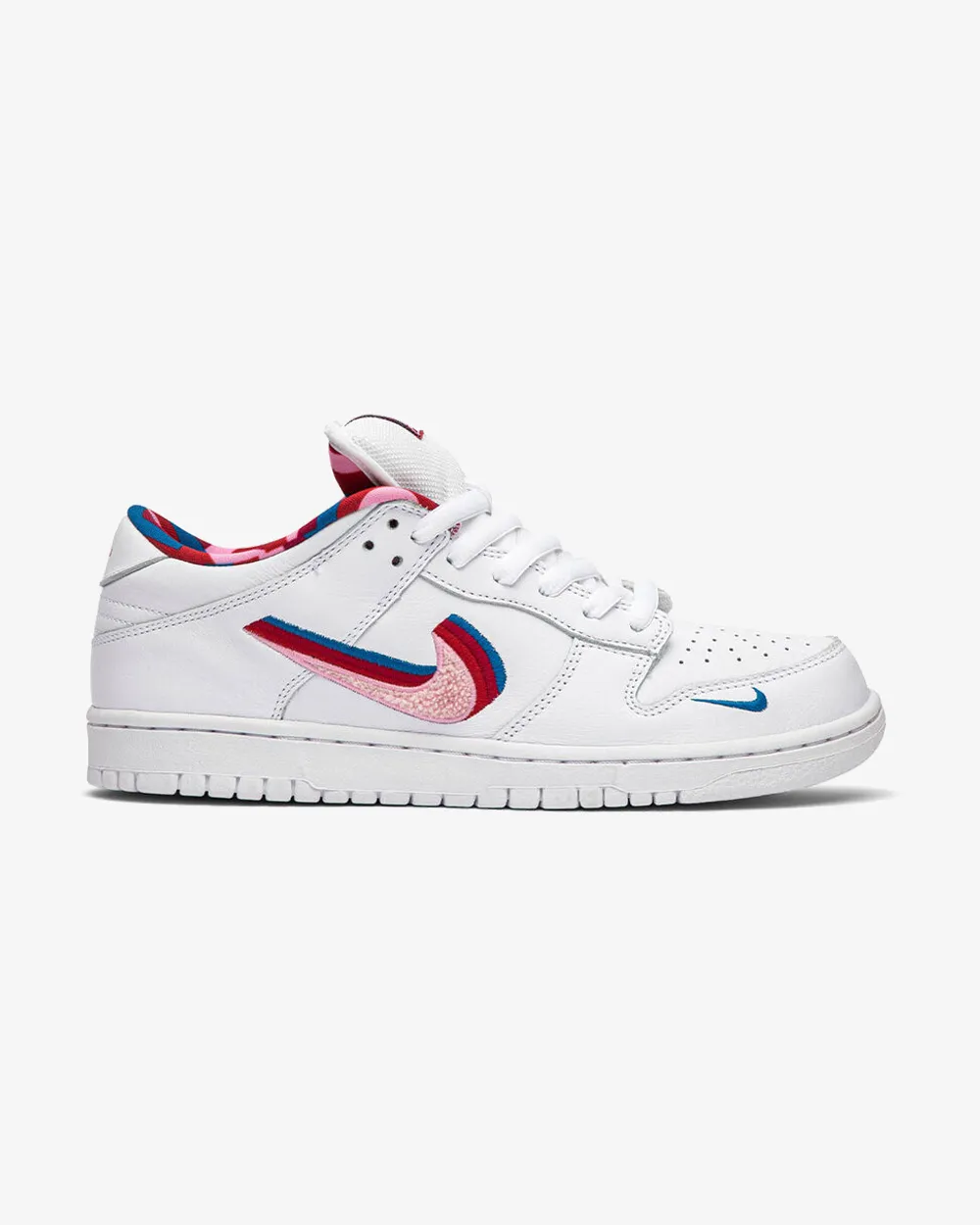 NIKE X PARRA SB DUNK LOW WHITE Neutral Tones Cloudy Jog