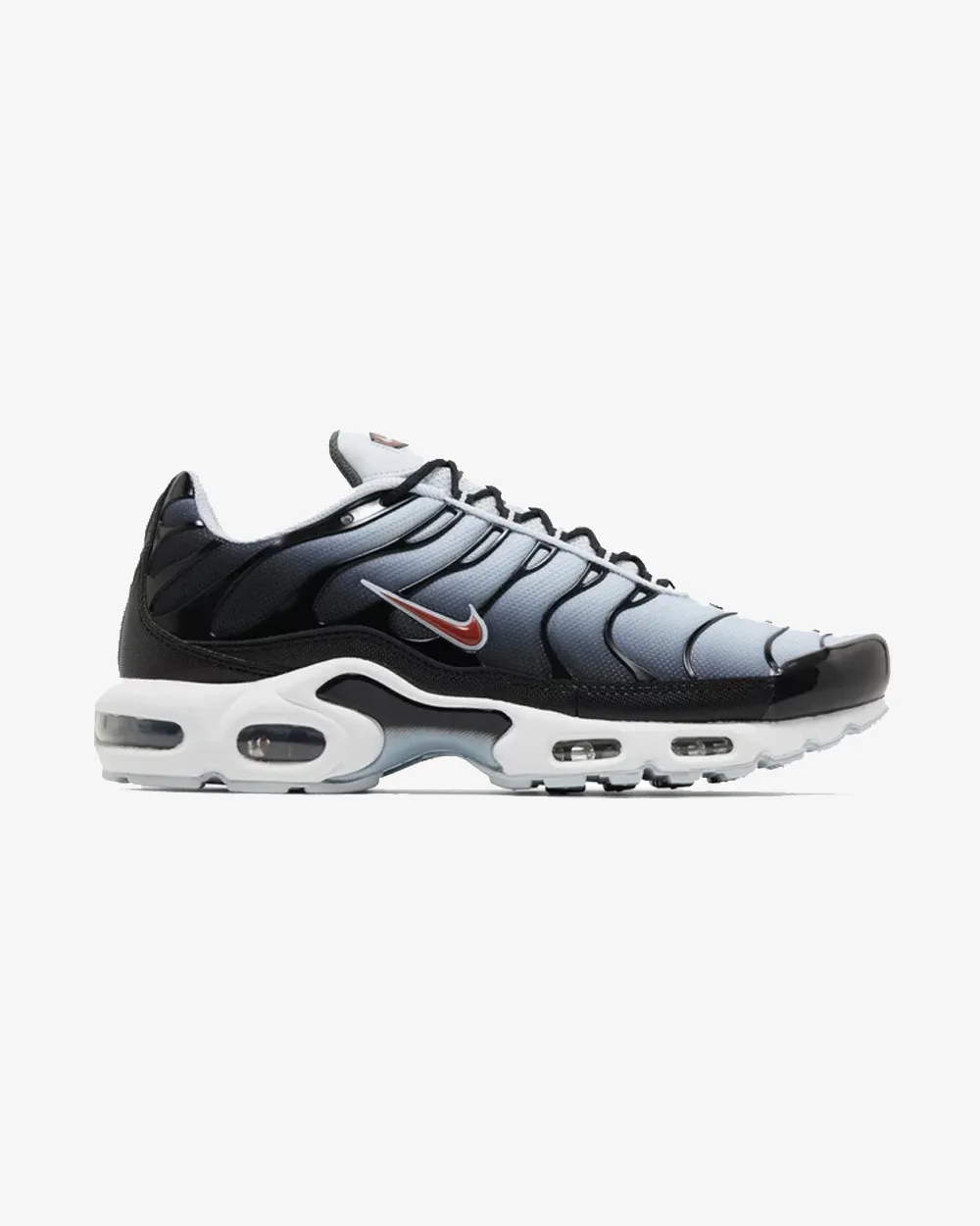 NIKE AIR MAX PLUS TN BLACK BLUE TINT Style Neutral Chunky Sole