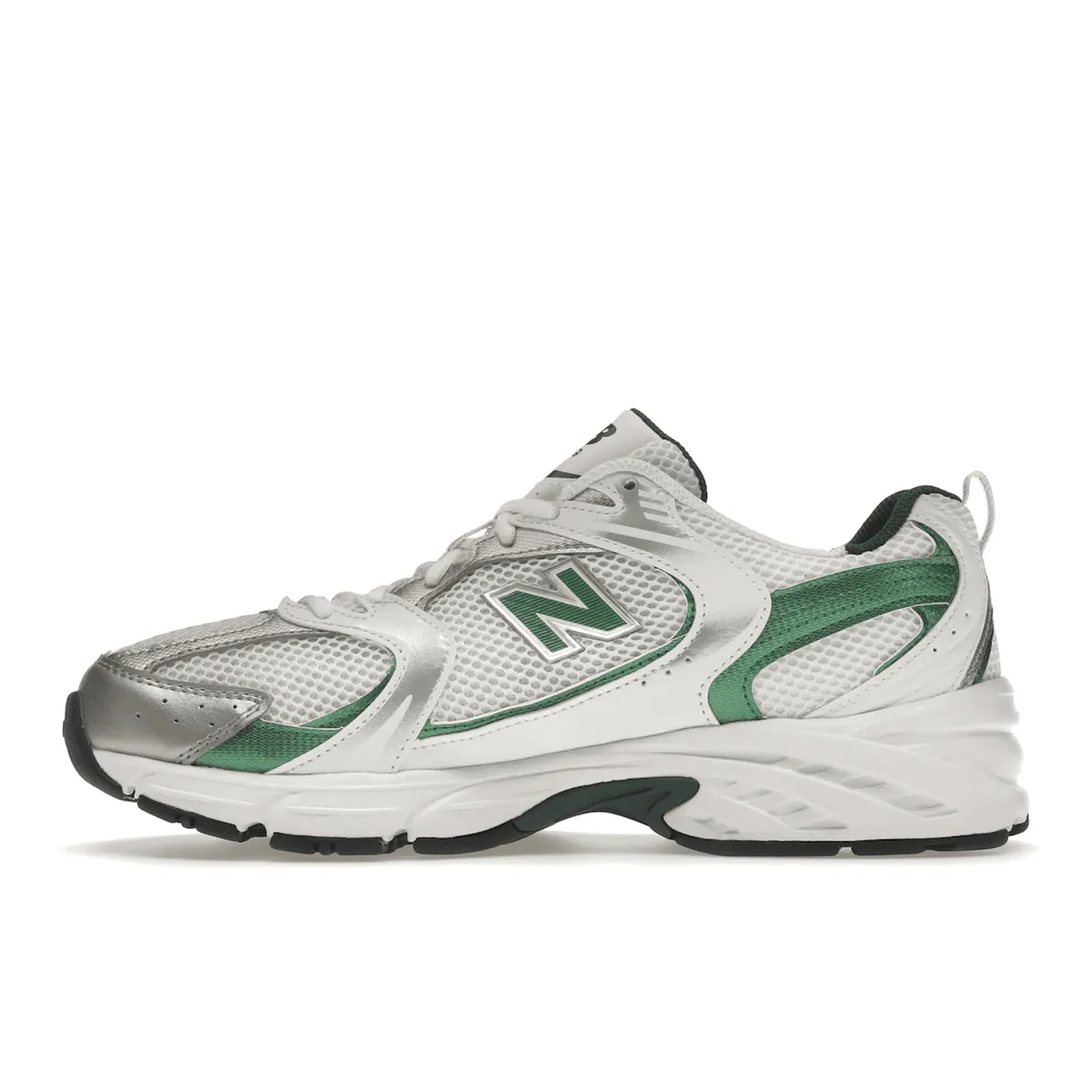 Compression Zones Slip Guard New Balance 530 White Nightwatch Green