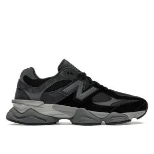 New Balance 9060 Black Castlerock Grey Flexible Material Ergonomic Flow