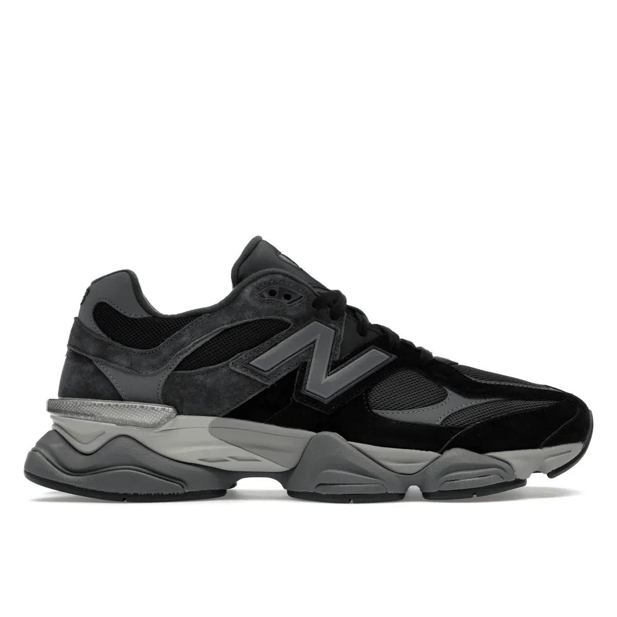 New Balance 9060 Black Castlerock Grey Fresh Look Treaded Sole