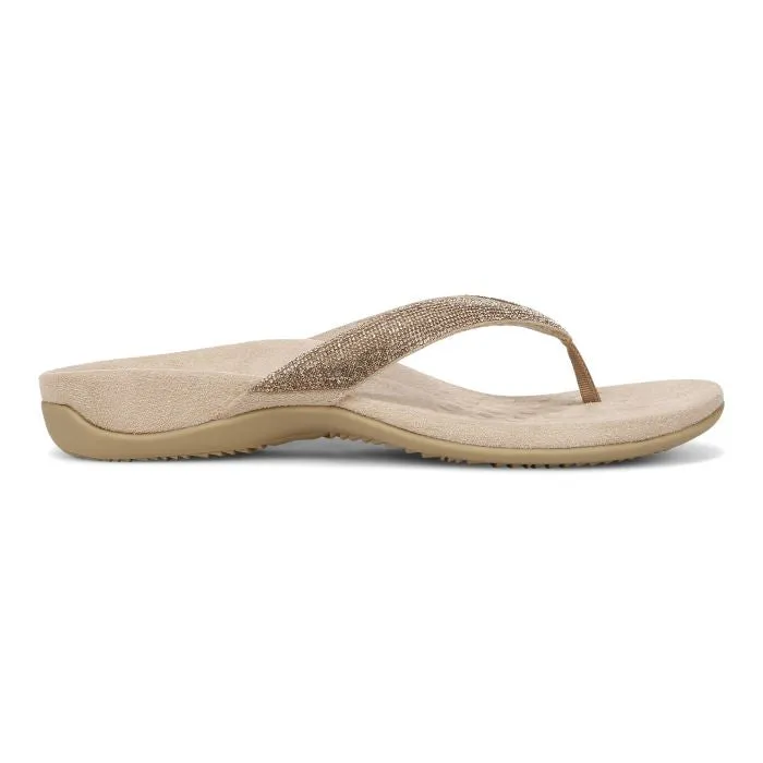 Neutral Look pool Womens Vionic Dillon Shine in Champagne