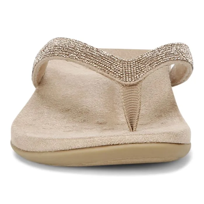 Durable Material Womens Vionic Dillon Shine in Champagne