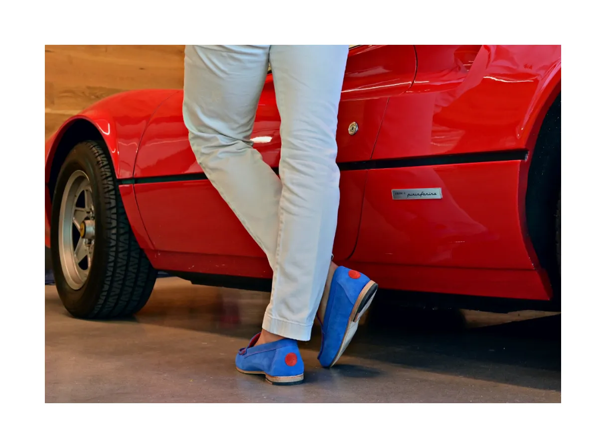 The Blue Suedes Penny Loafer Shoe Classic Everyday Wear