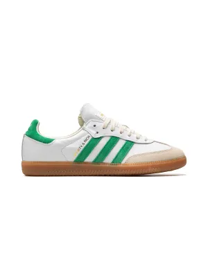 Square Toe Design City Lifestyle adidas Samba OG Sporty & Rich White Green